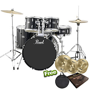 Pearl Roadshow RS525SB/C 5-Piece Drum Set + Cymbals Pearl BRD 1